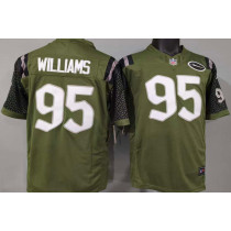 WILLIAMS #95 Men's New York Jets NFL Jersey 喷气机   (3代）