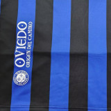 2026/27 Oviedo Blue And Black Retro Style Soccer Jersey