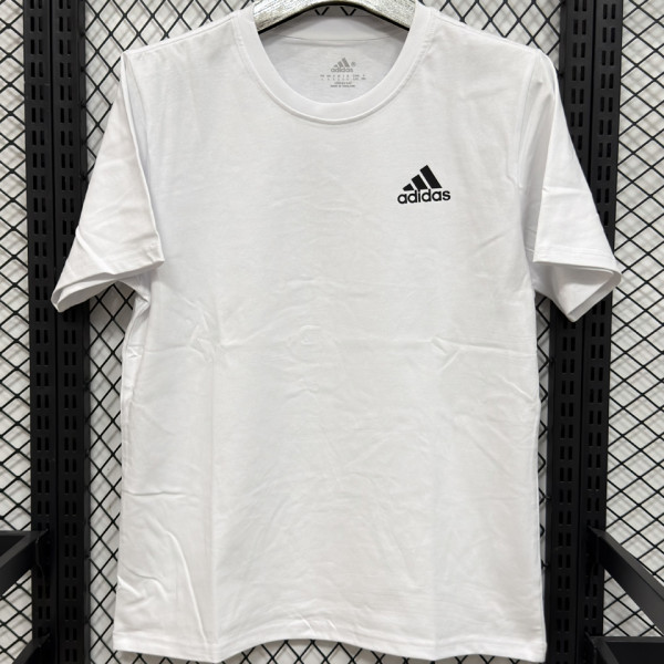 2026/27 AD White Casual Pure Cotton T-Shirt   T285 AD左上