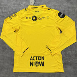 2026/27 Bodo Glimt Home Yellow Fans Long Sleeve Soccer Jersey 博德闪耀