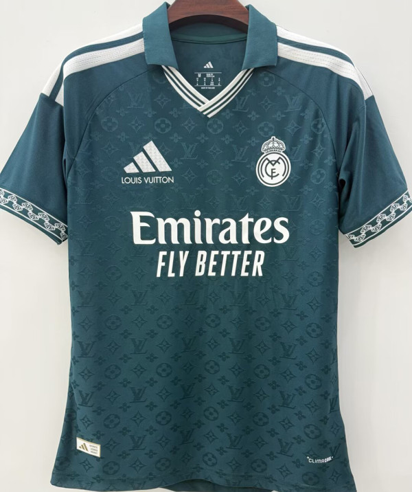 2026/27 RM Retro Style Blue Fans Soccer Jersey