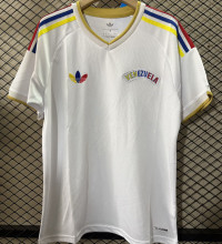 2026/27 Venezuela Away White Fans Soccer Jersey