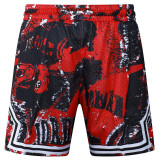 C2528 Jordan Casual Short Pants 夕阳红