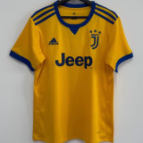 2017/2018 JUV Away Yellow Retro Soccer Jersey
