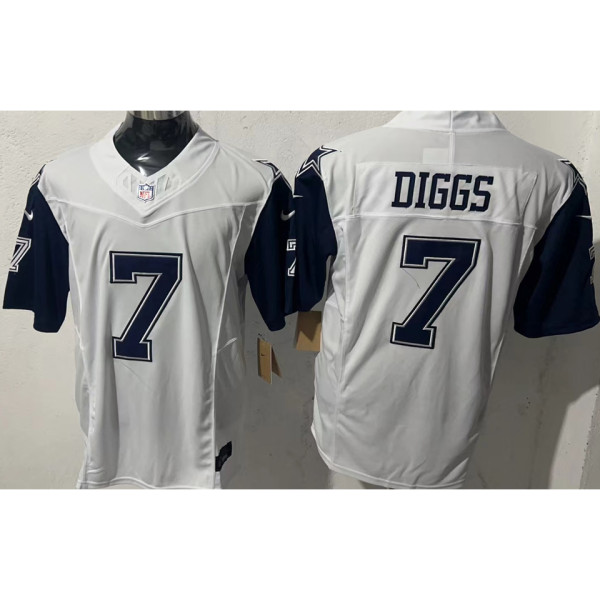 DIGGS #7 Men's Dallas Cowboys NFL Jersey 牛仔   (3代）