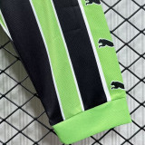 1999/2000 Wolfsburg Away Green Long Sleeve Retro Jersey