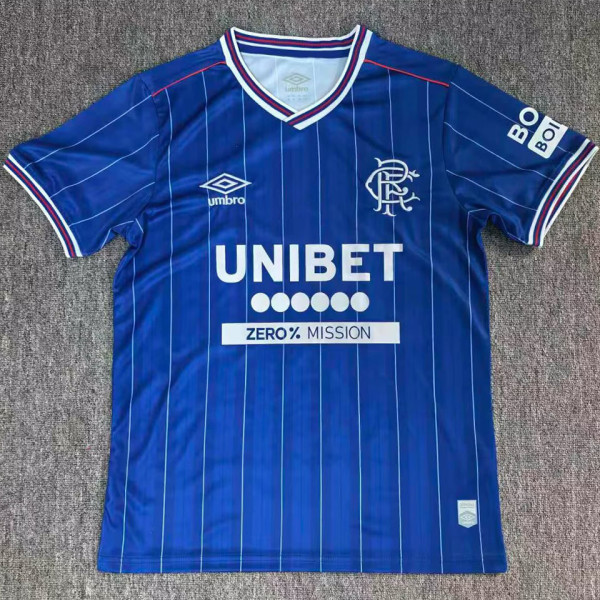2026/27 Glasgow Rangers Home Blue Fans Soccer Jersey