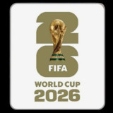 橡胶 儿童  FIFA WORLD CUP 2026 Rubber Kids Patch Right Patch 右臂章 白底金字 (You can buy it alone OR tell us which jersey to print it on. )