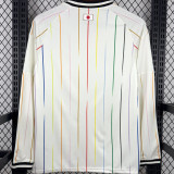 2026/27 Japan Away White Fans Long Sleeve Soccer Jersey