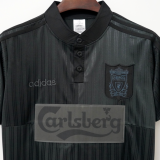 1995/1996 LFC Special Edition Black Retro Soccer Jersey