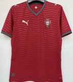 2026/27 Portugal 1:1 Quality Home Red Fans Soccer Jersey (Have Right Patch 有右臂章 白底黑字）