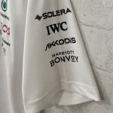 2026 Mercedes AMG Petronas F1 White POLO Team T-Shirt  有领