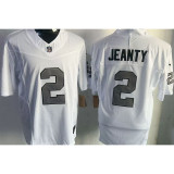 JEANTY #2 Men's Las Vegas Raiders NFL Jersey 突袭者   (3代）