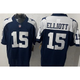 ELLIOTT #15 Men's Dallas Cowboys NFL Jersey 牛仔   (3代）