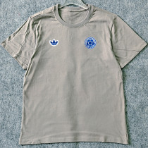 2026/27 Colombia Retro Style Pure Cotton T-Shirt 队微 蓝色