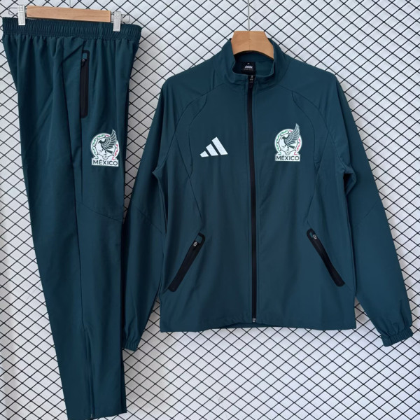 2026/27 Mexico Green Windbreaker Jacket  （A Set）