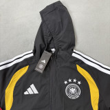 2026/27 Germany Black Windbreaker 带帽