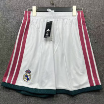 2026/27 RM Home White Fans Shorts Pants
