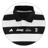 2025/26 JUV 4TH White And Blalck Fans Long Sleeve Soccer Jersey