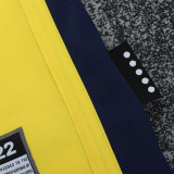 2000/2001 ARS Away Yellow Retro Kids Soccer Jersey