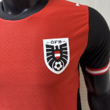 2026/27 Austria  Home Red Player Version Soccer Jersey