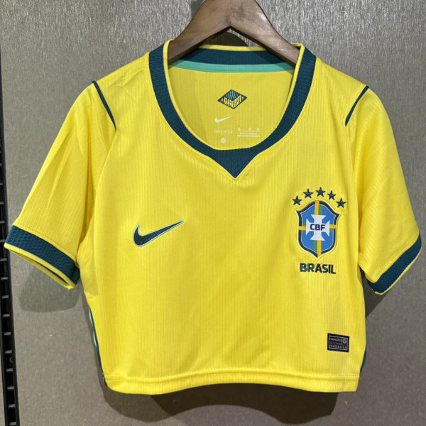 2026/27 Brazil Home Yellow Women Jersey 女
