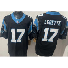 LEGETTE #17 Men's Carolina Panthers NFL Jersey 黑豹   (3代）