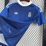 2026/27 Greece Away Blue Fans Soccer Jersey