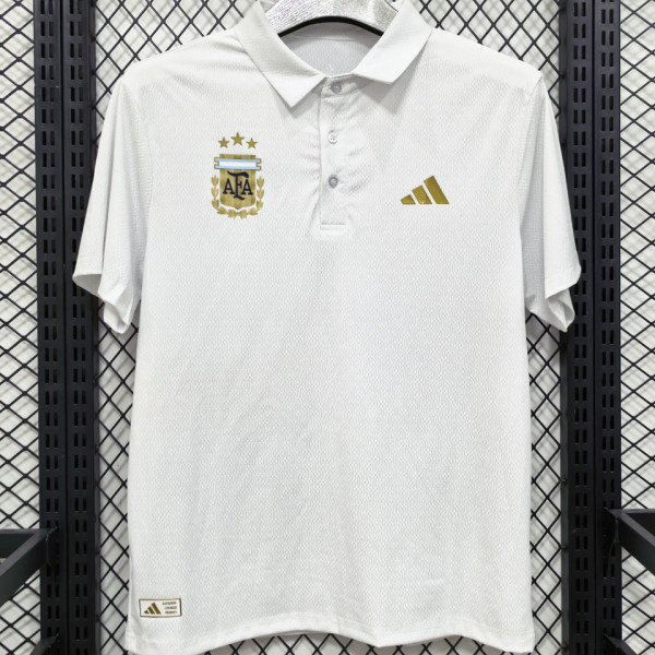 2026/27 Argentina Casual Quick Drying POLO T-Shirt    白色