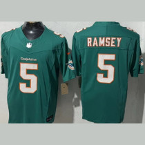 RAMSEY #5 Men's Miami Dolphins NFL Jersey 海豚 (3代）
