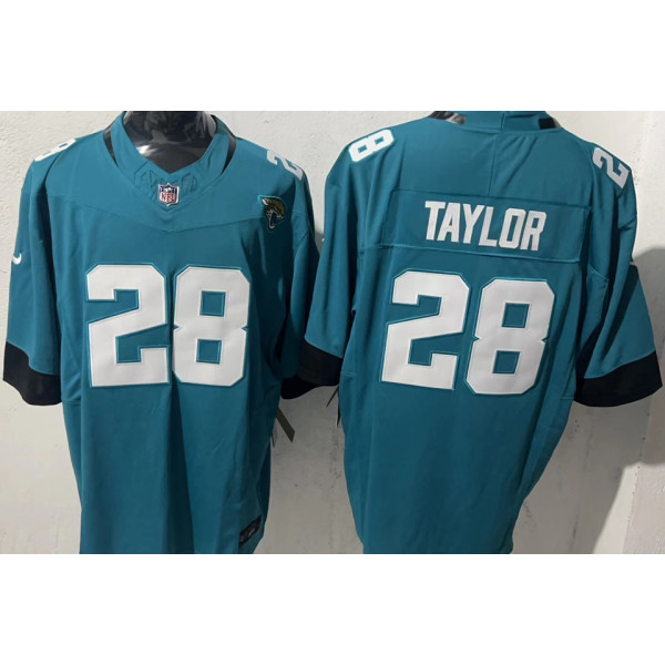 TAYLOR #28 Men's Jacksonville Jaguars NFL Jersey 美洲虎    (3代）