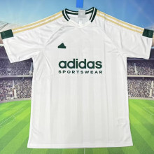 2026/27 AD White Retro Style Fans Soccer Jersey