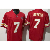 BUTKER #7 Men's Kansas City Chiefs NFL Jersey 酋长  (3代）