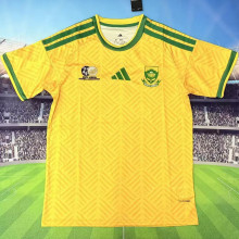 2026/27 South Africa Home Yellow Fans Soccer Jersey