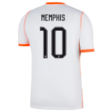 2026/27 NL Away White Fans Soccer Jersey  (Have Right Patch 有右臂章 黑底白字）