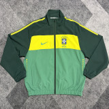 2026/27 Brazil Green Windbreaker