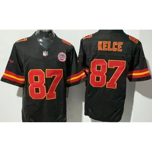 KELCE #87 Men's Kansas City Chiefs NFL Jersey 酋长  (3代）