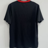 2015 Portugal Away Black Retro Soccer Jersey
