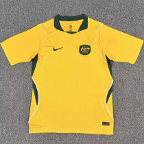 2026/27 Australia Home Yellow Fans Soccer Jersey