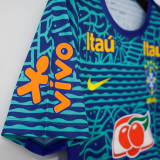 2024 Brazil Blue Training shirts