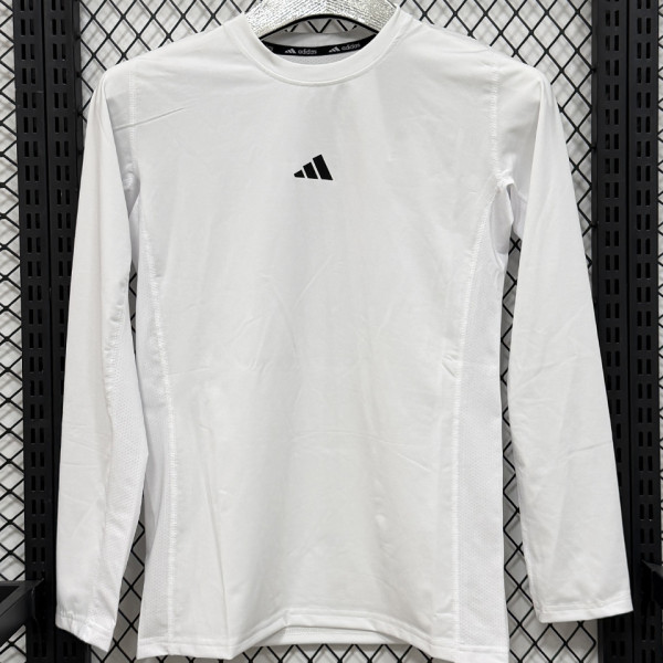 2026/27 AD White Casual Tights Long Sleeve Jersey 231