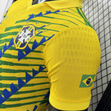 2026/27 Brazil Yellow Special Edition Player Version Soccer Jersey