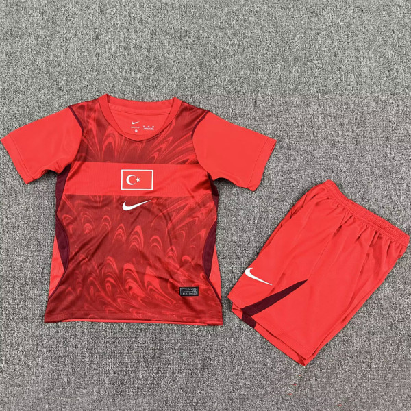 2026/27 Turkey Away Red Kids Soccer Jersey