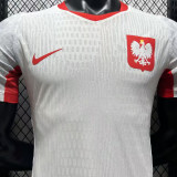 2026/27 Poland Home White Player Version Soccer Jersey