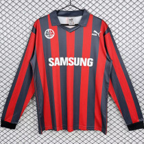 1991/1992 Frankfurt Home Red Retro Long Sleeve Soccer Jersey