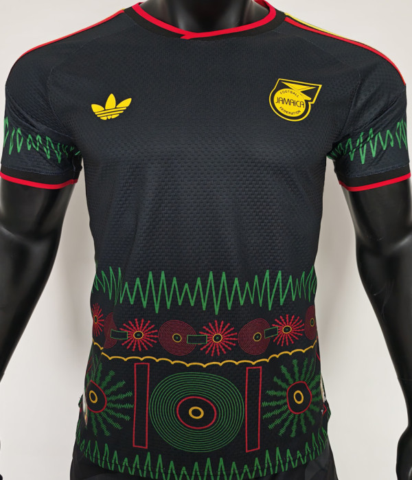 2026/27 Jamaica Away Black Player Version Soccer Jersey