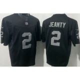 JEANTY #2 Men's Las Vegas Raiders NFL Jersey 突袭者   (3代）