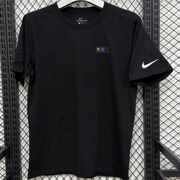 2026/27 NK x Kobe Black Casual Pure Cotton T-Shirt  T286