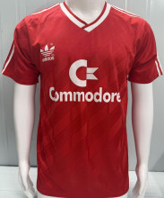 1986 BFC Home Red Retro Soccer Jersey