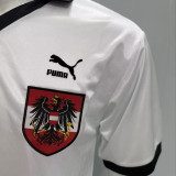 1990/1991 Austria Home White Retro Soccer Jersey